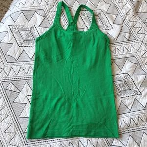 Lululemon tank top with built in bra